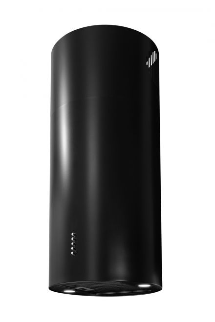 Frithængende emhætte Cylindro Eco Black Matt - Matsort - zdjęcie produktu 3