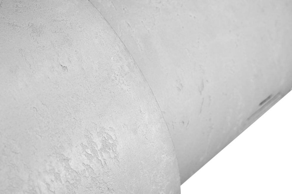 Frithængende emhætte Columni Stono Light Grey - zdjęcie produktu 6