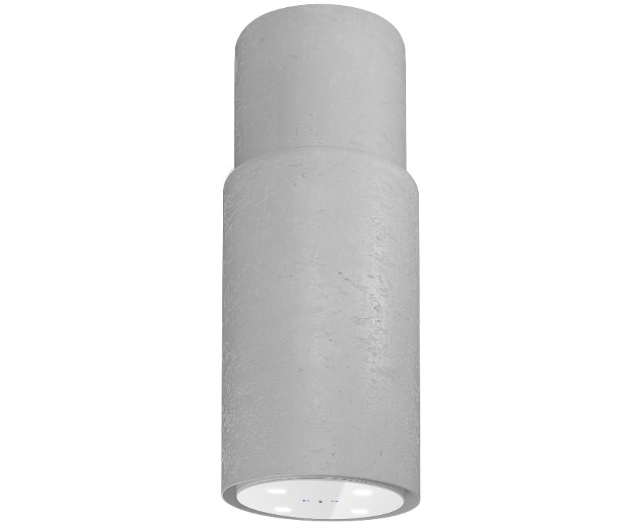 Frithængende emhætte Columni Stono Light Grey - zdjęcie produktu