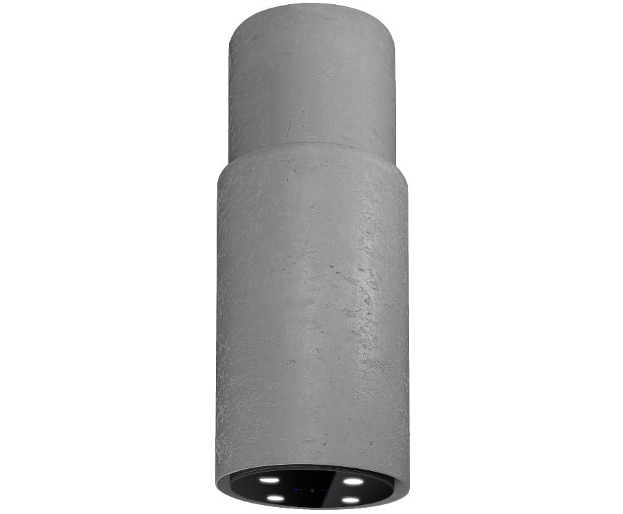 Frithængende emhætte Columni Stono Dark Grey - zdjęcie produktu