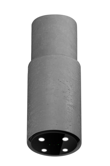 Frithængende emhætte Columni Stono Dark Grey - zdjęcie produktu 3