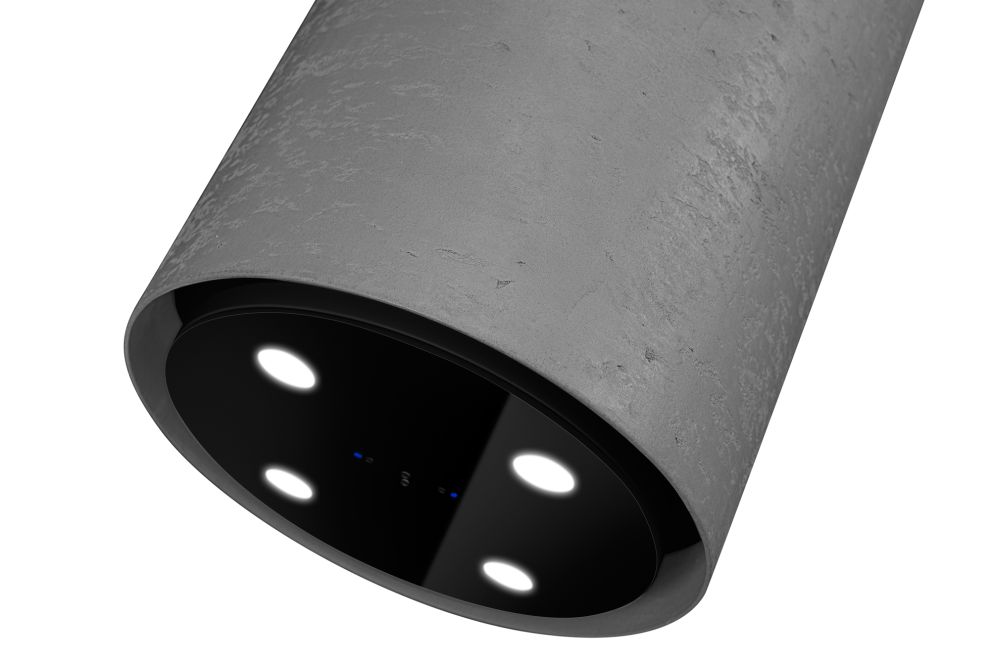 Frithængende emhætte Columni Stono Dark Grey - zdjęcie produktu 5