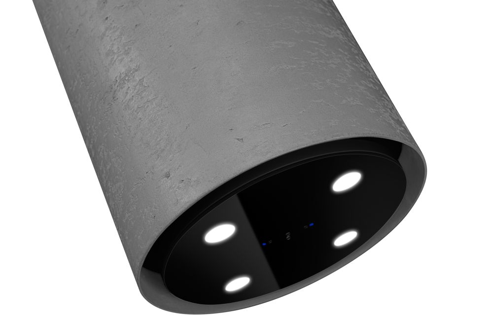 Frithængende emhætte Columni Stono Dark Grey - zdjęcie produktu 8