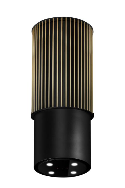 Frithængende emhætte Voliera N3 Black-Gold - zdjęcie produktu 7