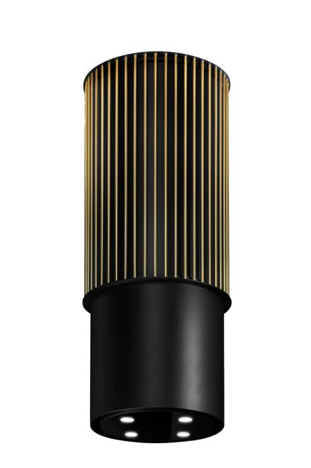 Frithængende emhætte Voliera N3 Black-Gold - zdjęcie produktu 3