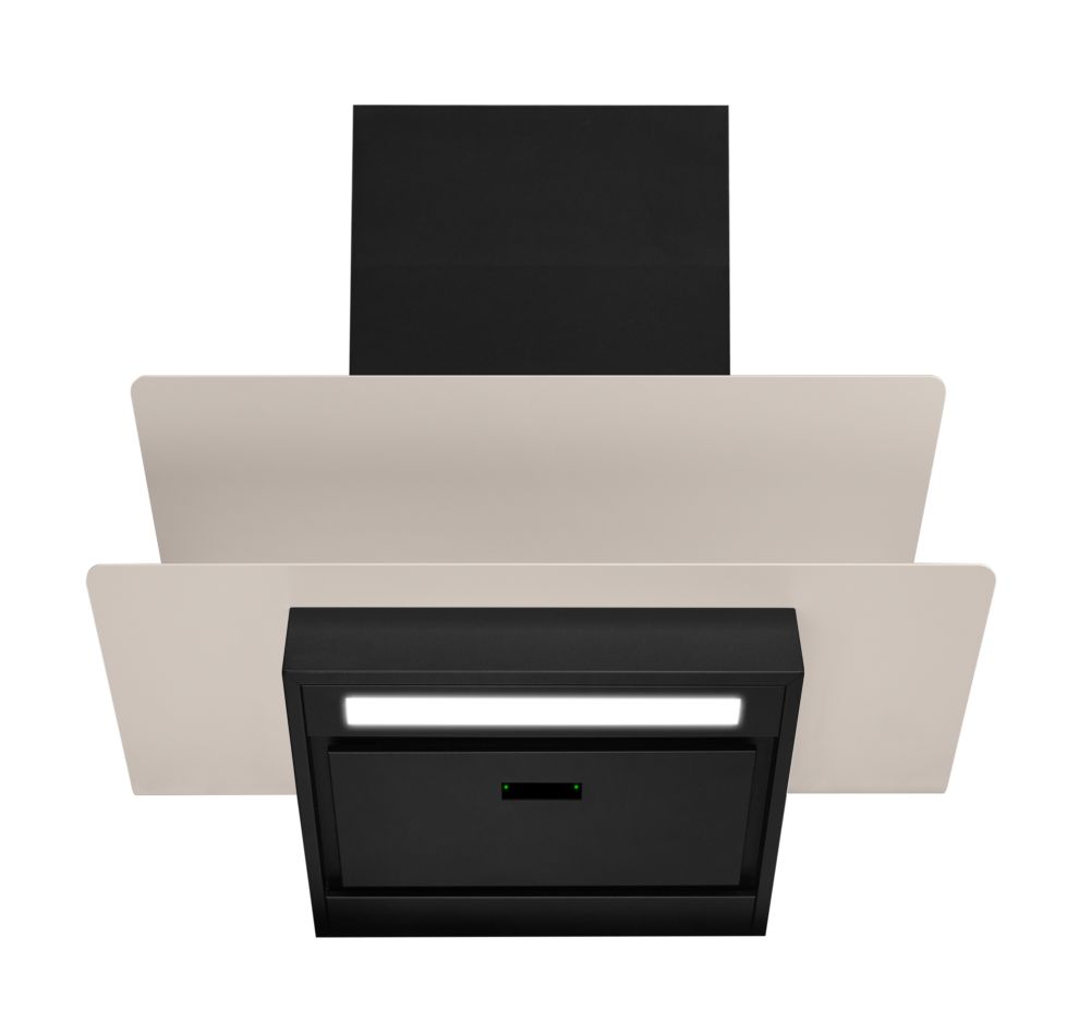 Væghængt emhætte C-Shelf Black-Kashmir - zdjęcie produktu 12