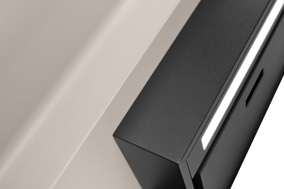 Væghængt emhætte C-Shelf Black-Kashmir - zdjęcie produktu 13