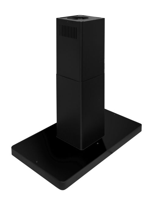 Frithængende emhætte Decor Island Black Matt - Matsort - zdjęcie produktu 14