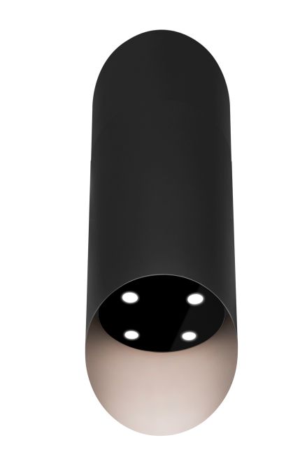 Frithængende emhætte Hiro Color Black-Kashmir - Black Matt/Kashmir - zdjęcie produktu 6