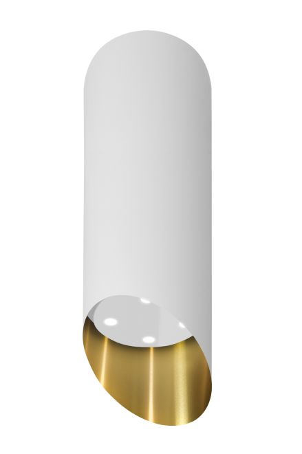 Frithængende emhætte Hiro Color White-Gold - White Matt/Gold - zdjęcie produktu 3