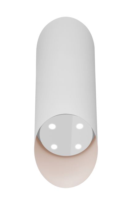 Væghængt emhætte Hiro OR Color White-Kashmir - White Matt/Kashmir - zdjęcie produktu 5