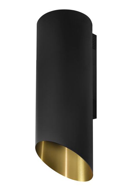 Væghængt emhætte Hiro OR Color Black-Gold - Black Matt/Gold - zdjęcie produktu 6