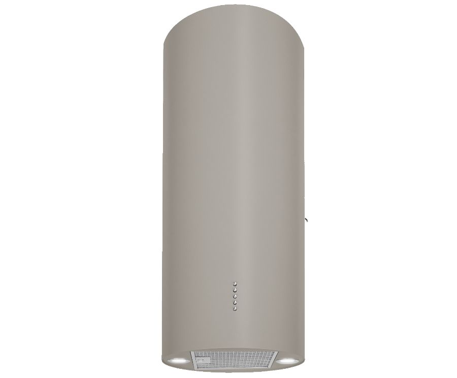 Frithængende emhætte Cylindro Eco Taupe - Taupe - zdjęcie produktu