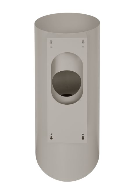 Væghængt emhætte Cylindro OR Eco Taupe - Taupe - zdjęcie produktu 8