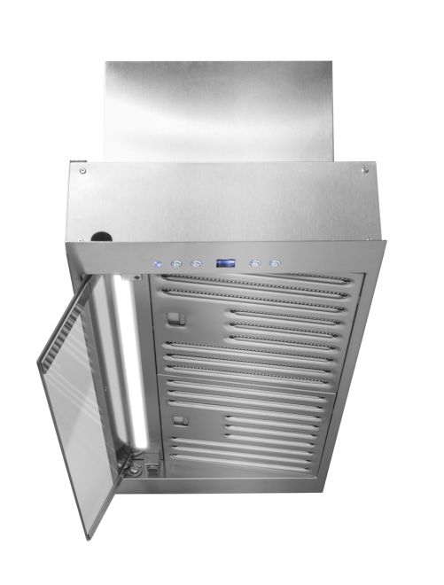 Skabsintegreret emhætte Prato Inox - INOX - zdjęcie produktu 7