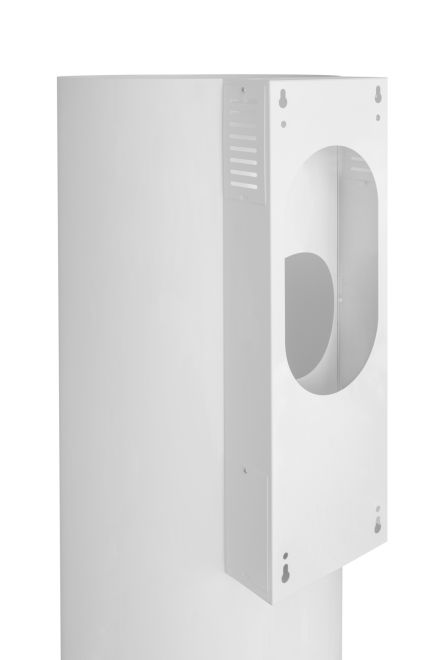 Væghængt emhætte Cylindro OR Eco White Matt - zdjęcie produktu 8
