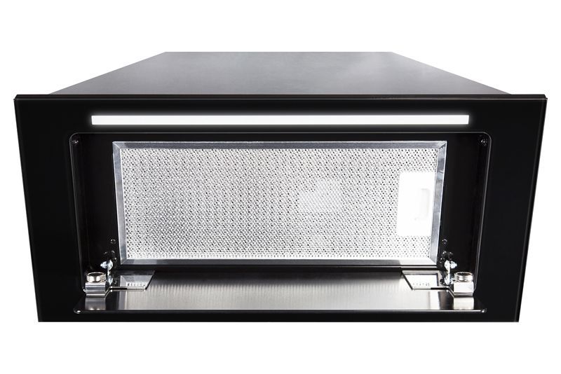 Skabsintegreret emhætte Lando Glass Black Gesture Control - zdjęcie produktu 6