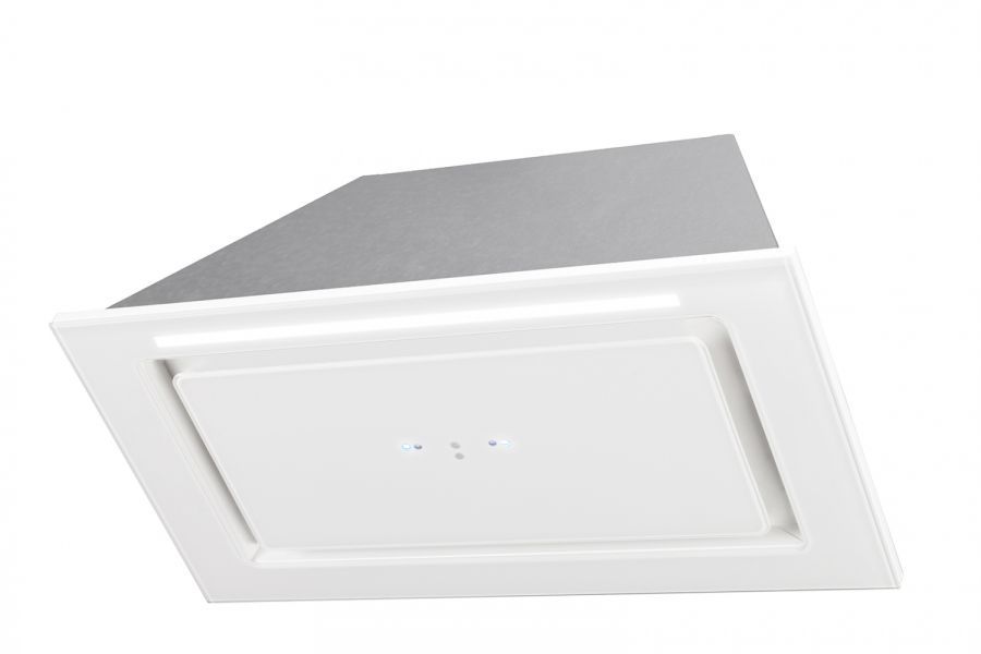 Skabsintegreret emhætte Lando Glass White Gesture Control - Hvid - zdjęcie produktu 3