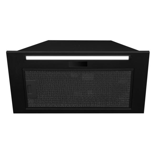 Skabsintegreret emhætte Lando Plus Black Matt Gesture Control - Matsort - zdjęcie produktu 3
