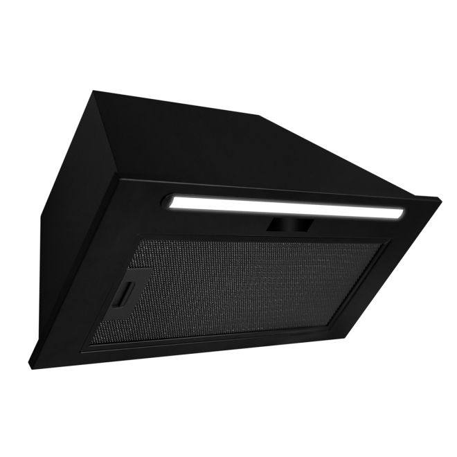 Skabsintegreret emhætte Lando Plus Black Matt Gesture Control - Matsort - zdjęcie produktu 4