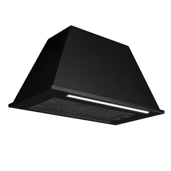 Skabsintegreret emhætte Lando Plus Black Matt Gesture Control - Matsort - zdjęcie produktu 5