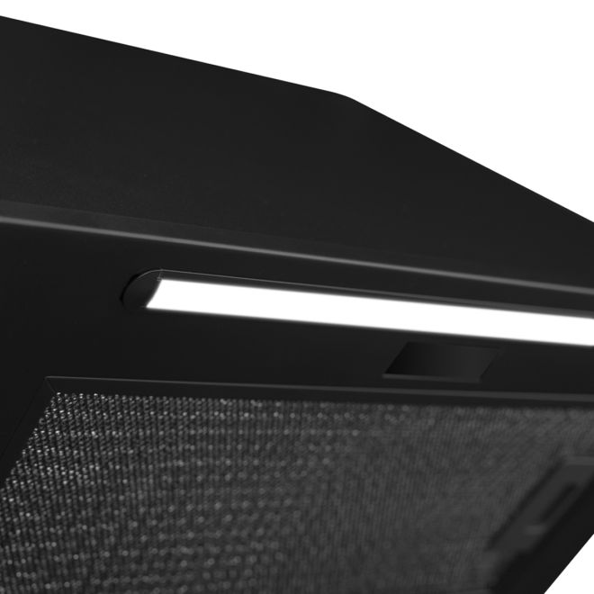 Skabsintegreret emhætte Lando Plus Black Matt Gesture Control - Matsort - zdjęcie produktu 7