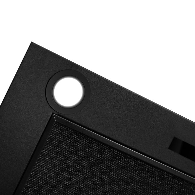Skabsintegreret emhætte Aris Eco Black Matt Gesture Control - Matsort - zdjęcie produktu 9