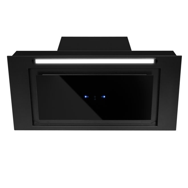 Skabsintegreret emhætte Micra Black Matt Gesture Control - Matsort - zdjęcie produktu 3
