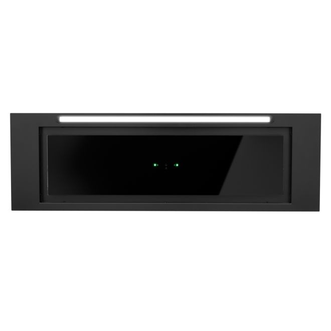 Skabsintegreret emhætte Micra Black Matt Gesture Control - Matsort - zdjęcie produktu 8
