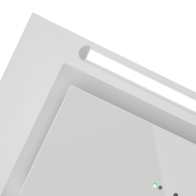 Skabsintegreret emhætte Micra White Matt Gesture Control - zdjęcie produktu 11
