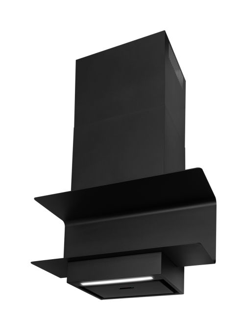 Væghængt emhætte C-Shelf Black-Black - Matsort - zdjęcie produktu 3