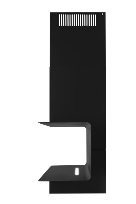 Væghængt emhætte C-Shelf Black-Black - Matsort - zdjęcie produktu 6
