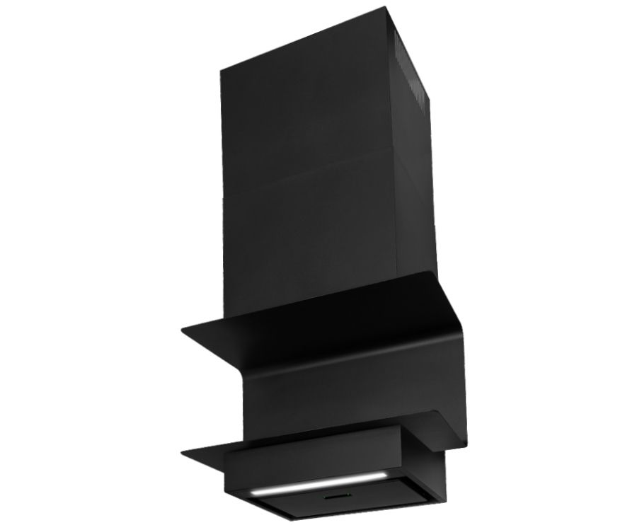 Væghængt emhætte C-Shelf Black-Black - Matsort - zdjęcie produktu 15