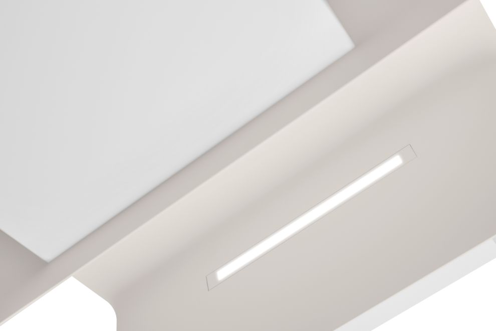 Væghængt emhætte C-Shelf White-Kashmir - White Matt/Kashmir - zdjęcie produktu 11