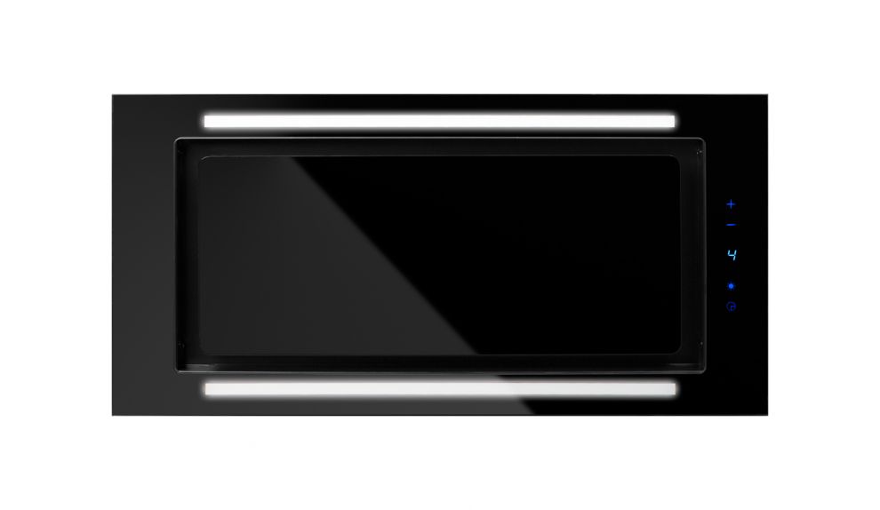 Skabsintegreret emhætte Lando Glass 2STRIPS Black -  - zdjęcie produktu 4
