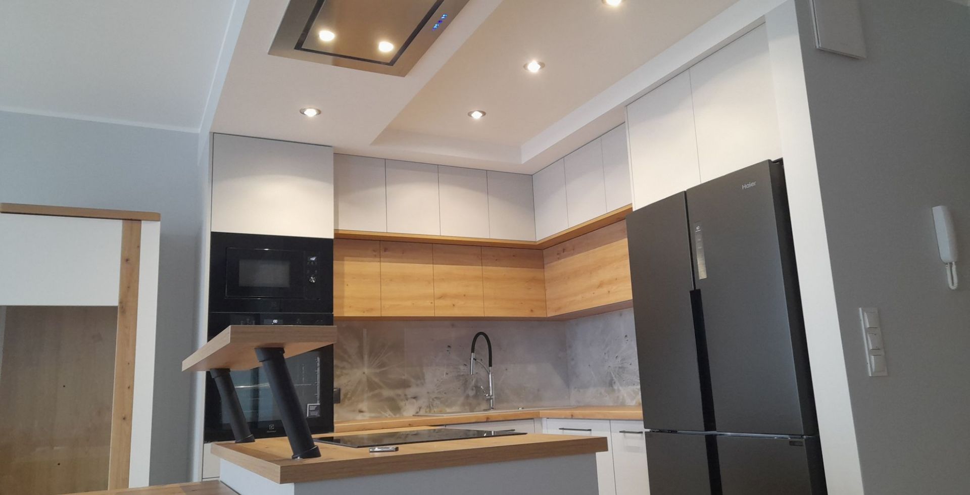 Loftsintegreret emhætte Astor Super Slim Inox - INOX - Aranżacja 2