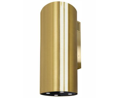 Væghængt emhætte Tubo OR Royal Gold Gesture Control - Gylden