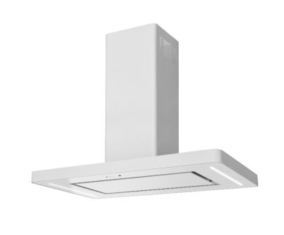 Frithængende emhætte Decor Island White - Hvid - 60 cm / 90 cm