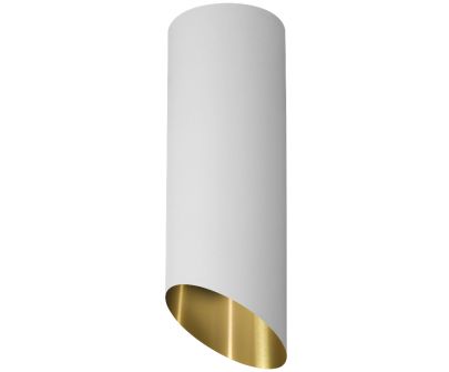 Frithængende emhætte Hiro Color White-Gold - White Matt/Gold - 40 cm