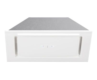 Skabsintegreret emhætte Lando Glass White Gesture Control - Hvid - 56,4 cm / 86,4 cm