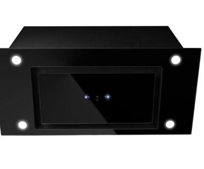 Skabsintegreret emhætte Marino Black Gesture Control - 59,5 cm