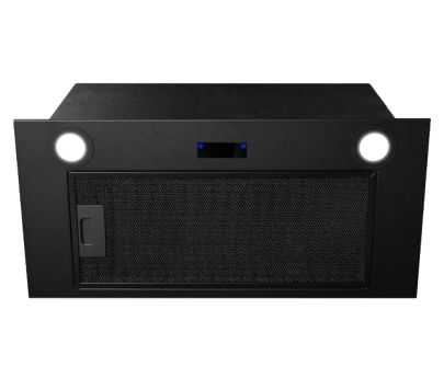 Skabsintegreret emhætte Aris Eco Black Matt Gesture Control - Matsort - 59,5 cm