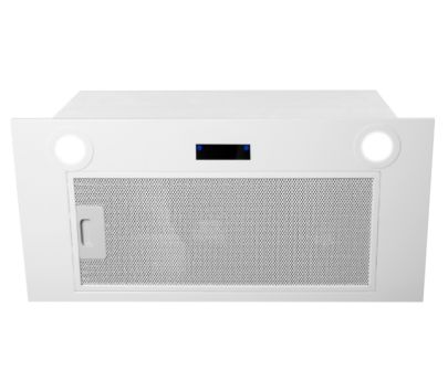 Skabsintegreret emhætte Aris Eco White Matt Gesture Control - 59,5 cm