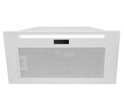 Skabsintegreret emhætte Lando Plus White Matt Gesture Control - 56,4 cm