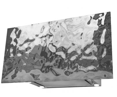 Væghængt emhætte Flexi Wave Silver - 80 cm