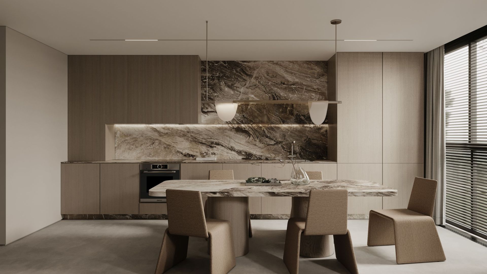 Skabsintegreret emhætte Micra Black - Wizualizacja 9