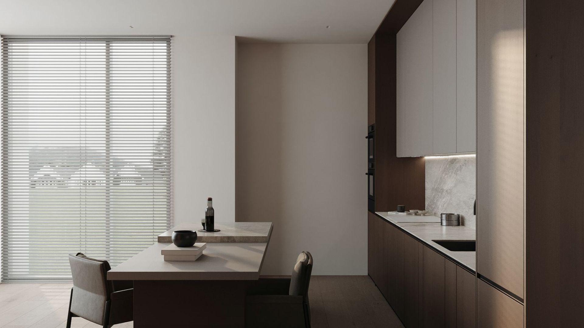 Skabsintegreret emhætte Micra Inox - INOX - Wizualizacja 7