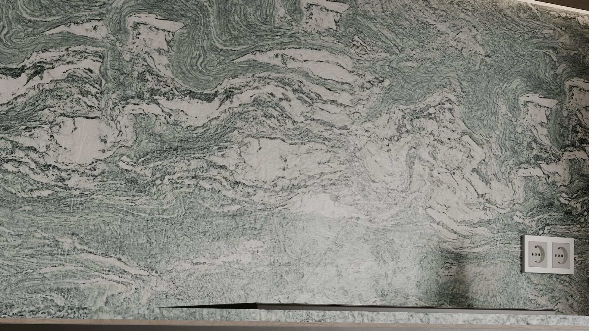 Skabsintegreret emhætte Marino Black - Wizualizacja 2