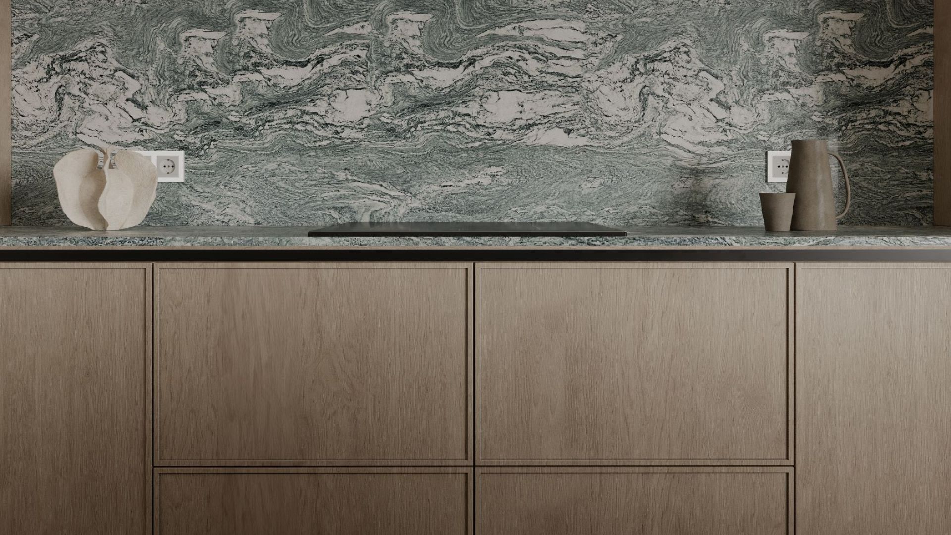 Skabsintegreret emhætte Marino Black - Wizualizacja 9