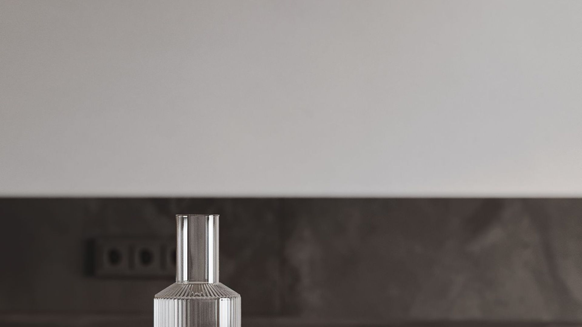 Frithængende emhætte Quadro Black Matt - Matsort - Wizualizacja 4